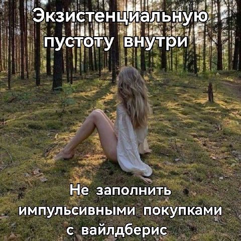 пустоту внутри’ Не заполнить импульсивными покупками с вайлдберис