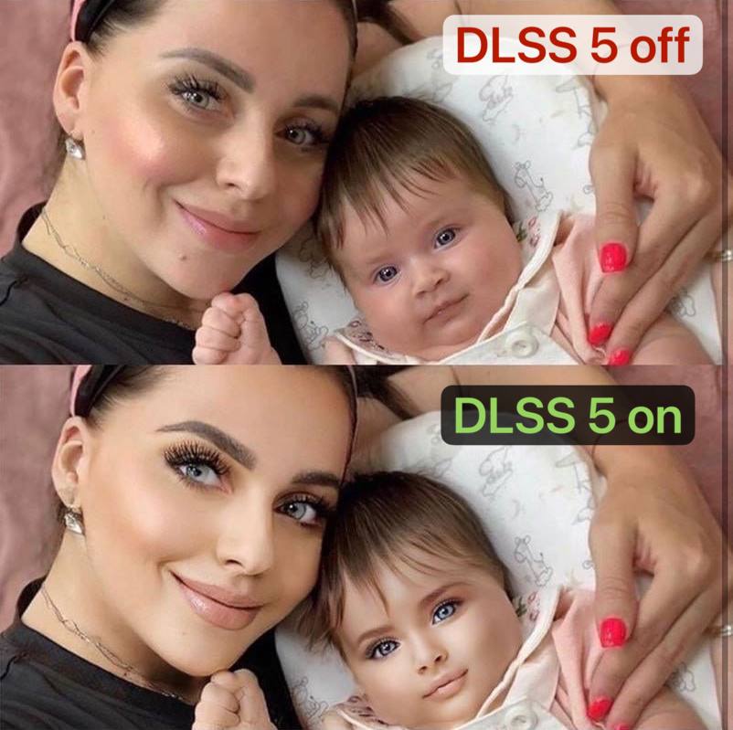DLSS 5 off] О DLSS 5