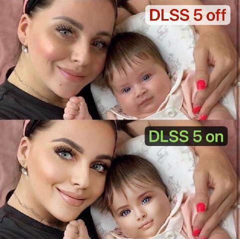 DLSS 5 off] О DLSS 5