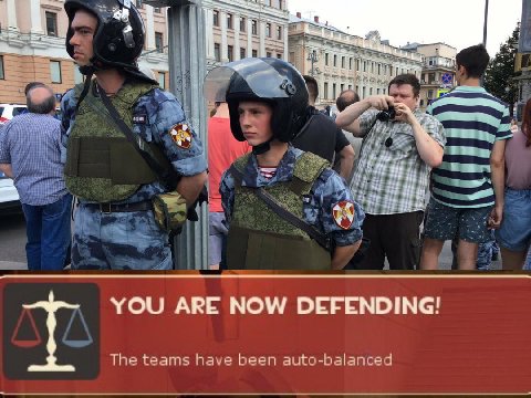 YOU ARE NOW DEFENDING!