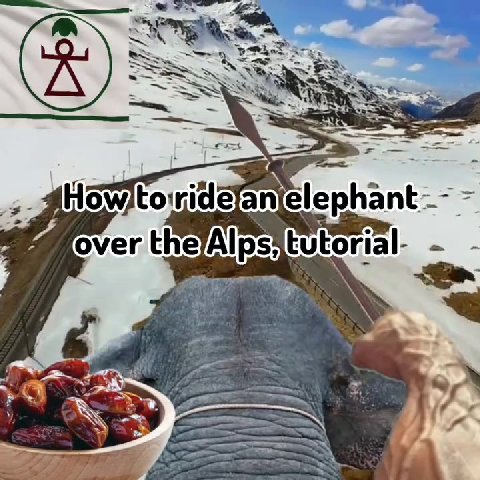 Pafover thelAlpsitutorial- - - How'touride an glephane <