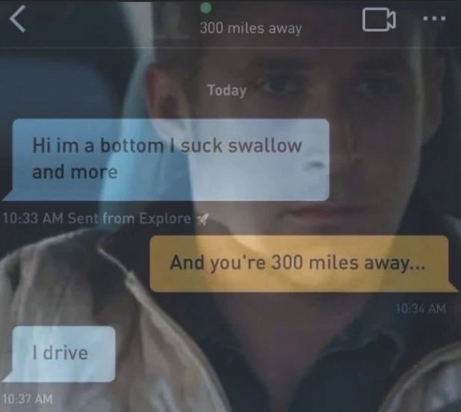 1 300 miles away С Тодау Ним а swallow and mor: ):33 от Explore 1 And you're 300 miles