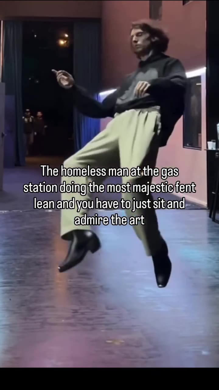 __ station doing the'most majestic fent@y _ ___leanand youlhave tojust sit and _ The homeless man at:theygas) ____ leanandyéuhave tojust sitand: station doingjthelmostimajestic\fentam _ _—_admire they