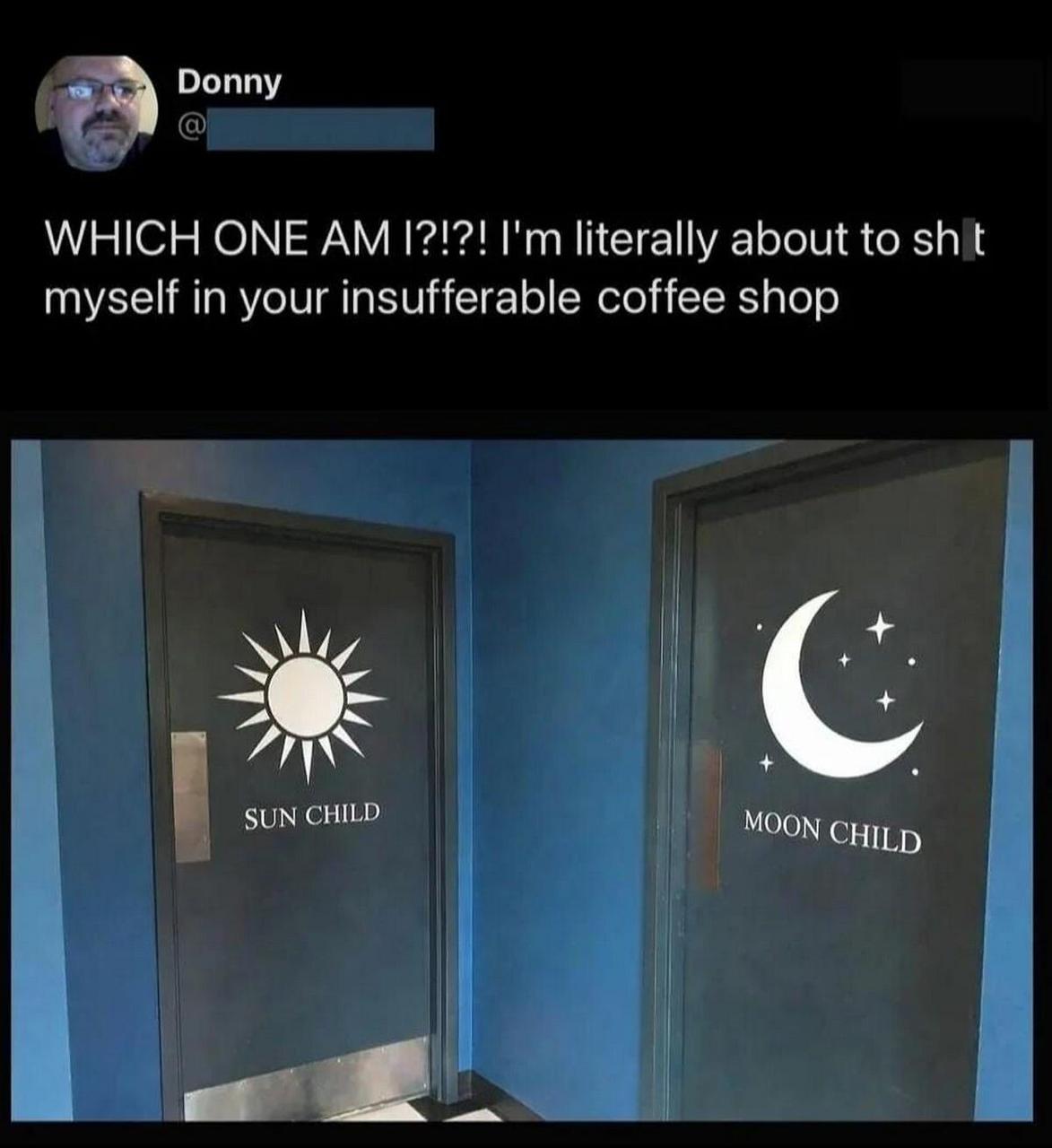 Воппу WHICH ONE literally about to your insufferable coffee shop a SUN CHELD MOON СИН 1