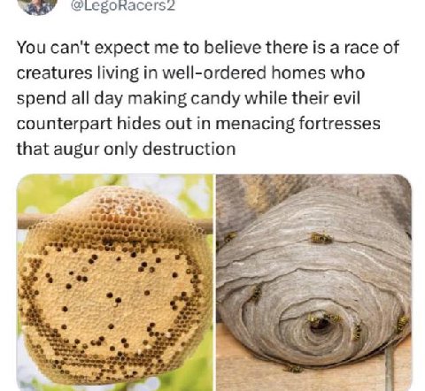 You can't expect me to believe there is а race of creatures living in well-ordered homes who spend all day making candy while their evil counterpart hides out in menacing fortresses that augur only de