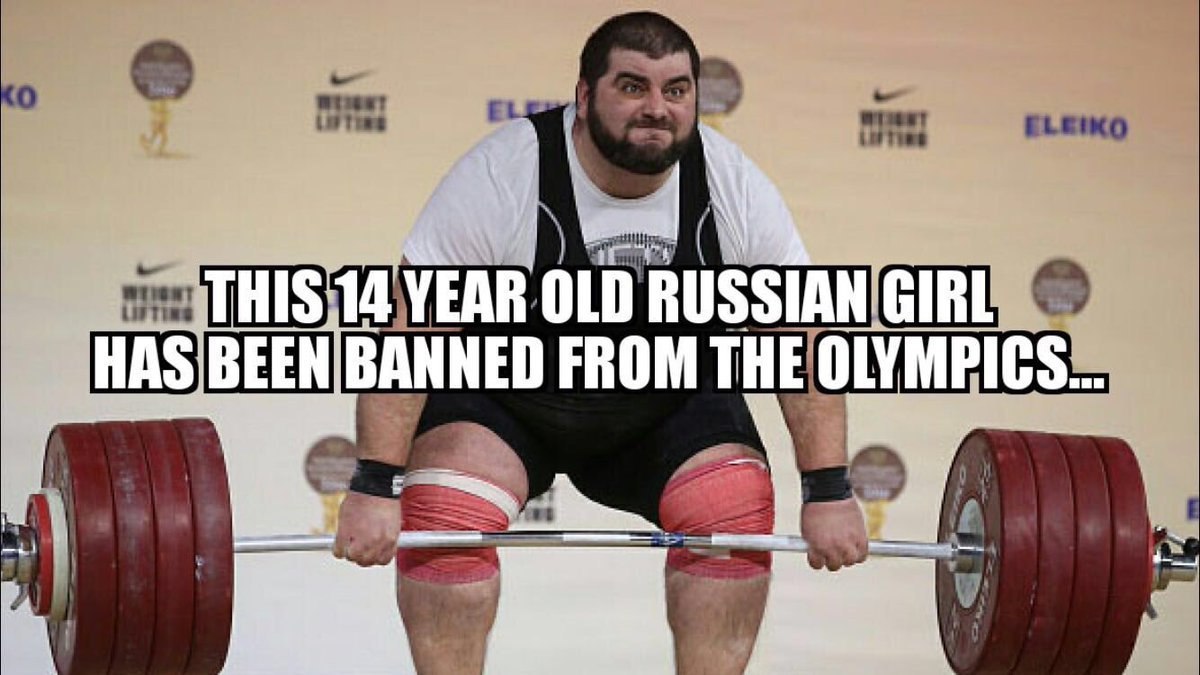 IN THIS 14 YEAR OLD RUSSIAN GIRL HAS BEEN BANNED FROM THE