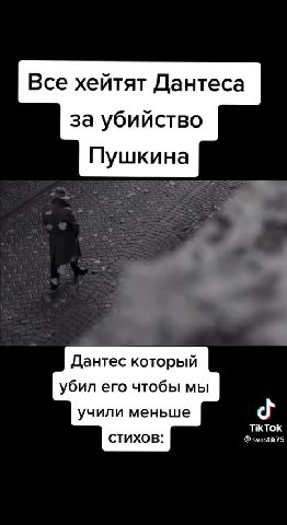 Все хейтят Дантеса за убийство Дантес который убил его чтобы мы учили меньше стихов: @ svastix7s