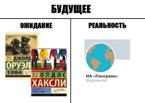 ОЖИДАНИЕ РЕАЛЬНОСТЬ ОРУЭЛ «Панорама»