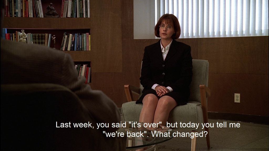 у Last week, you said "it's over", but today you tell me "we're back". What changed?