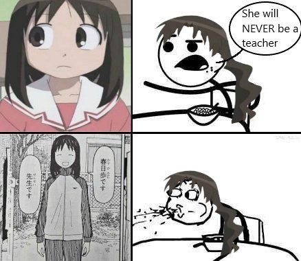у She will NEVER а teacher he 4 и,