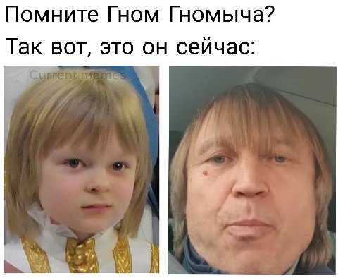Помните Гном Гномыча? Так вот, это он сейчас: