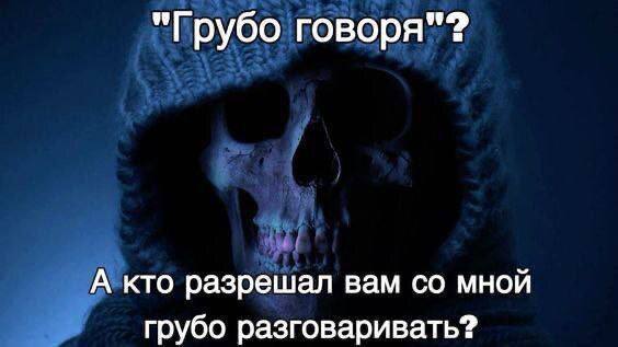 "Грубо говоря"? А кто разрешал вам мной грубо разговаривать?
