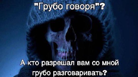 "Грубо говоря"? А кто разрешал вам мной грубо разговаривать?