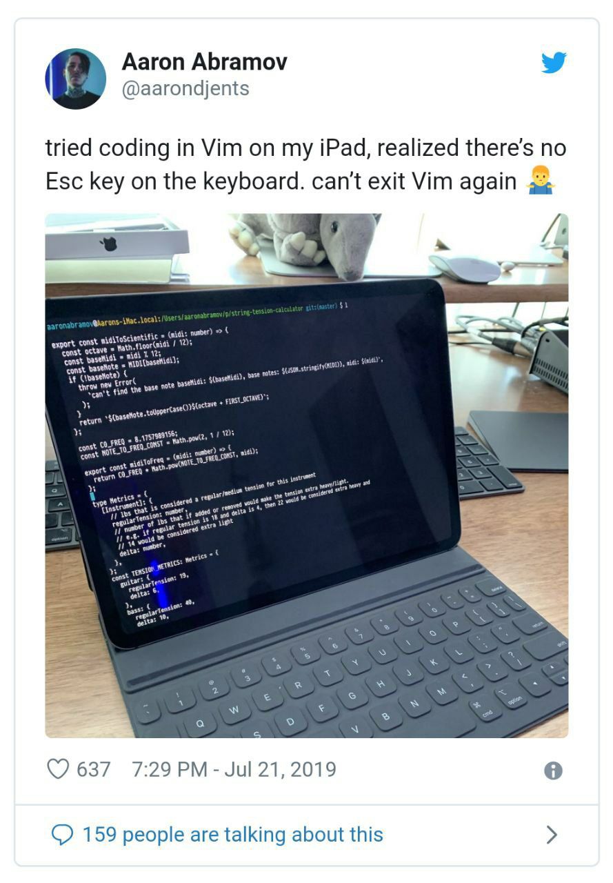 jents on the realized eyboard. can't exi ized there's 4 export const const canst const. it new find the pase note pase notes: const const 4110; export const 4 for 5 ast А 2A у. 2 A а 2 7 a 637 7:29 Ju
