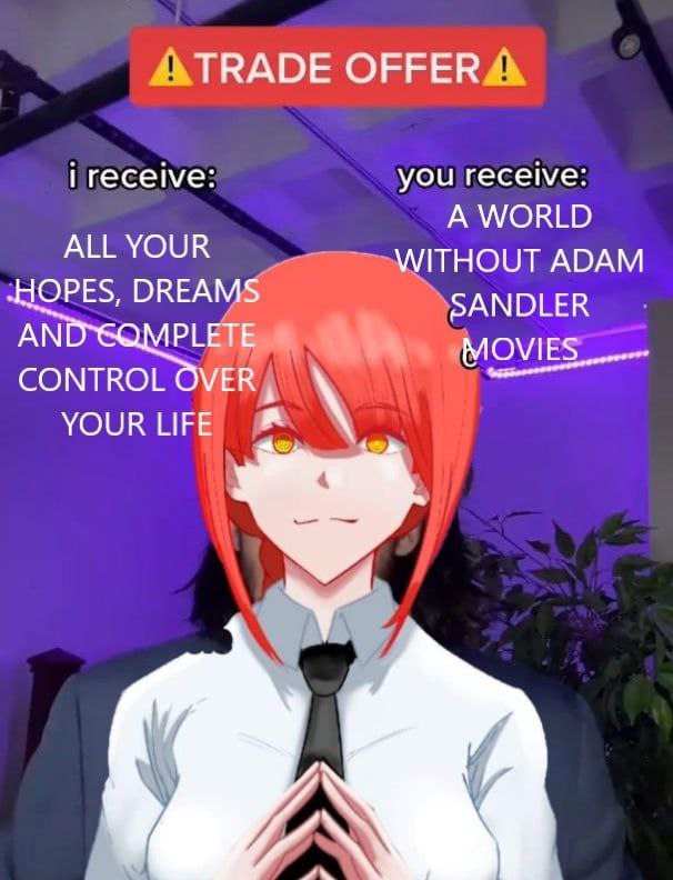 ТВАОЕ OFFER receive: you receive: A WORLD ALL YOUR WITHOUT ADAM HOPES, DREAMS SANDLER CONTROL VER YOUR LIFE