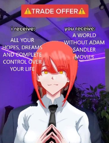 ТВАОЕ OFFER receive: you receive: A WORLD ALL YOUR WITHOUT ADAM HOPES, DREAMS SANDLER CONTROL VER YOUR LIFE