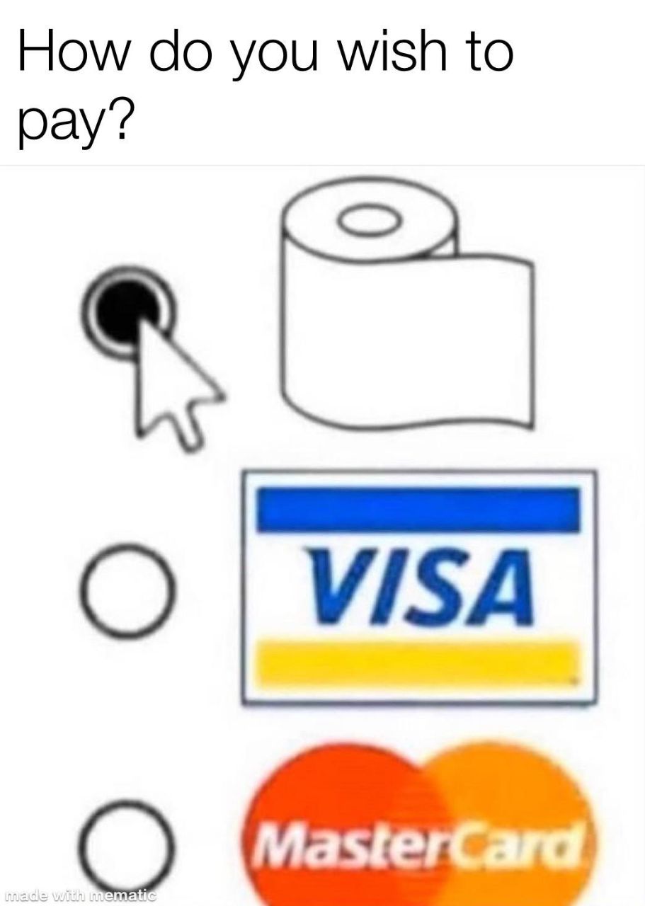 How you wish to pay?