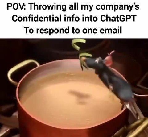Confidential info into ChatGPT To respond to one email