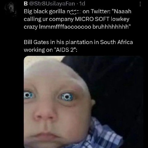 В Big black войНа on Twitter: "Мазай calling company MICRO SOFT lowkey crazy Bill Gates in his plantation in South Africa working on "AIDS 2":