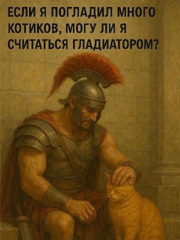 ЕСЛИ Я ПОГЛАДИЛ МНОГО КОТИКОВ, МОГУ ЛИ Я СЧИТАТЬСЯ ГЛАДИАТОРОМ 5