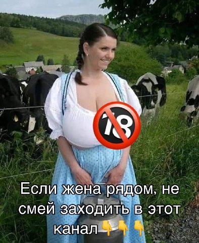 Если жена рядом. не смей заходить в этот канал 2+"