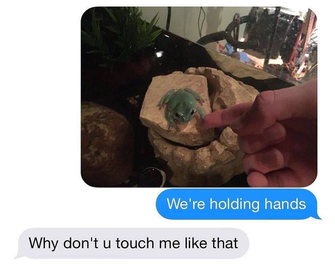 Why don't touch me like that