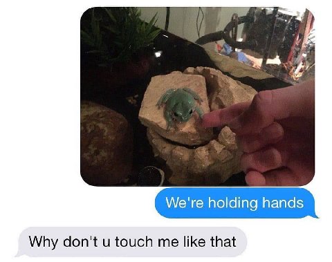 Why don't touch me like that