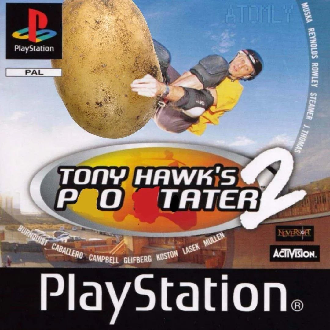 i, Tony TATER ACTIVISION PlayStation.