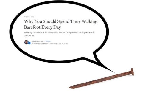 Why You Should Spend Time Walking Barefoot Every Day