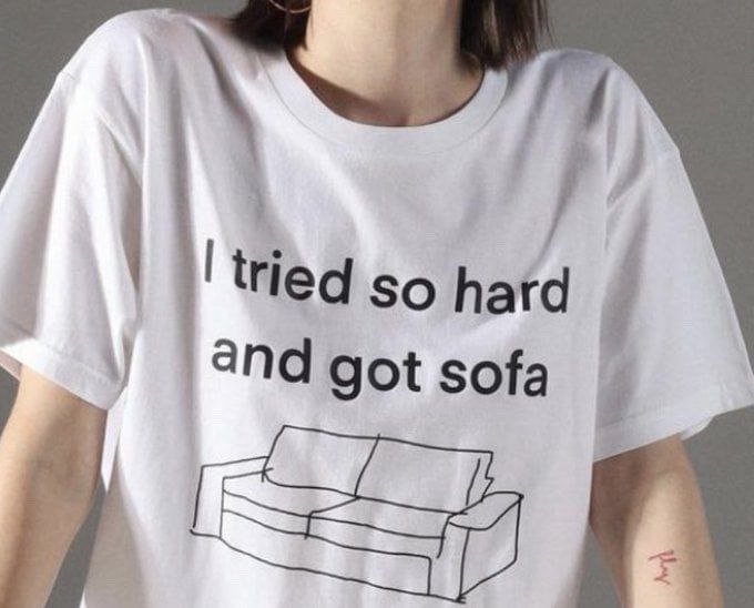 tried so hard апа sofa