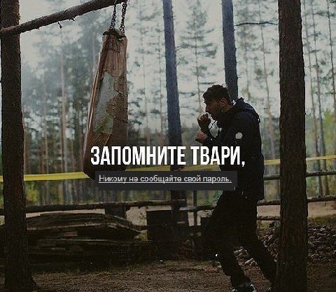 ted я ЗАПОМНИТЕ ТВАРИ. Никому не сообщайте свой пароль