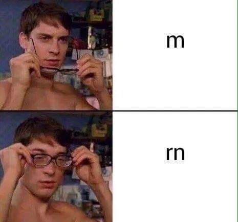 m m