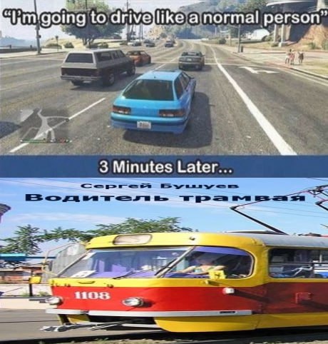 to drivellike а normal person” 2 3 3 Minutes Later