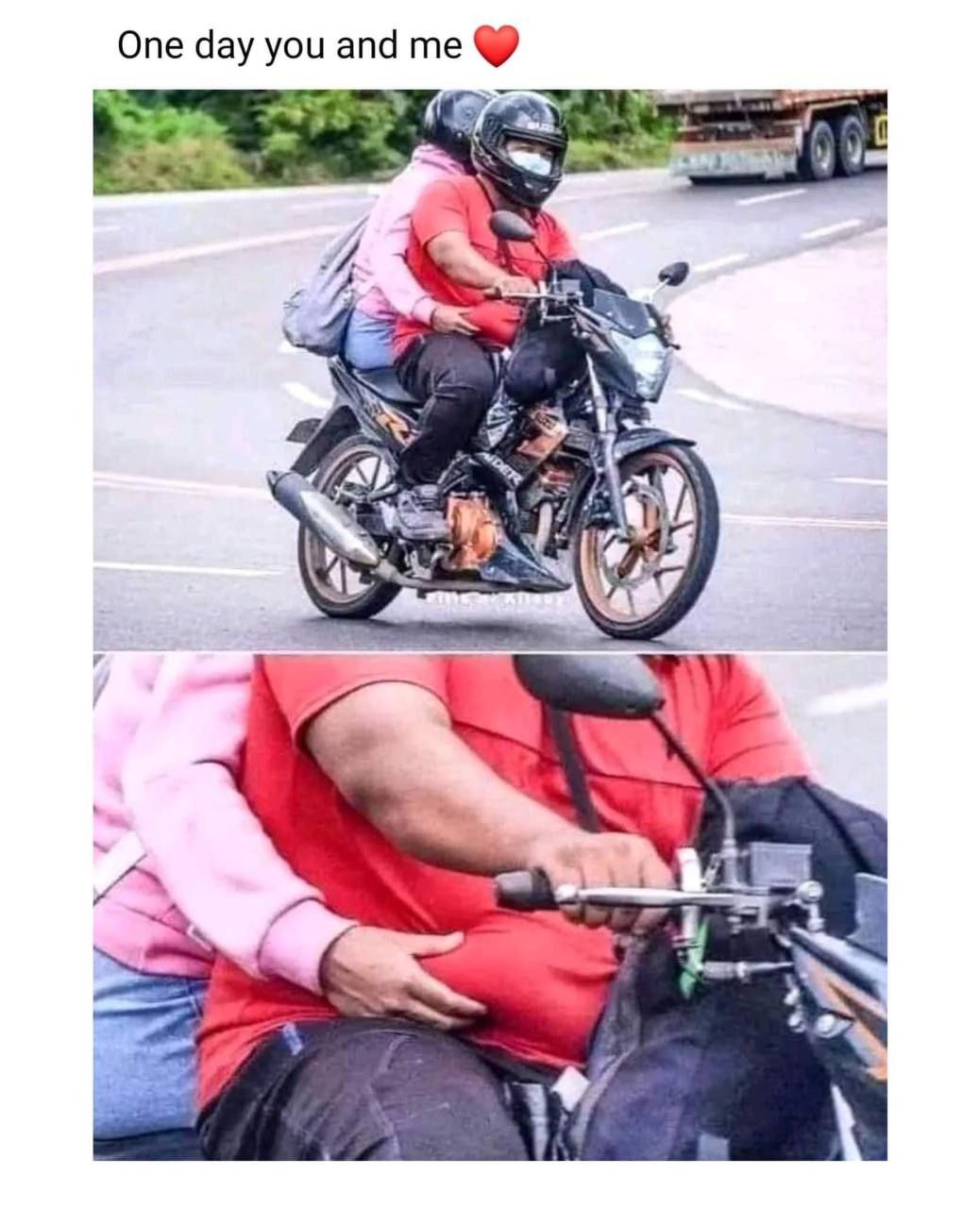 One day you and me