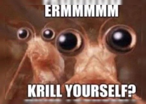 KRILL YOURSELF?
