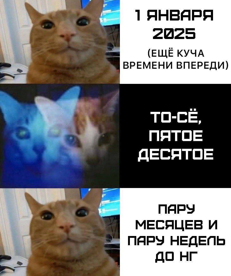 1 ЯНВЯРЯ 2025 (ЕЩЁ КУЧА ВРЕМЕНИ ВПЕРЕДИ) TO-CE, NATOE ДЕСЯТОЕ ПАРУ МЕСЯЦЕВ И ПЯРУ НЕДЕПЬ