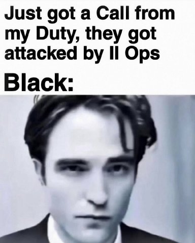 Just got a Call from my Duty, they got attacked Ops Black: