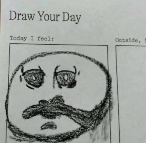 Draw Your Day Today I feel: Outside, 4