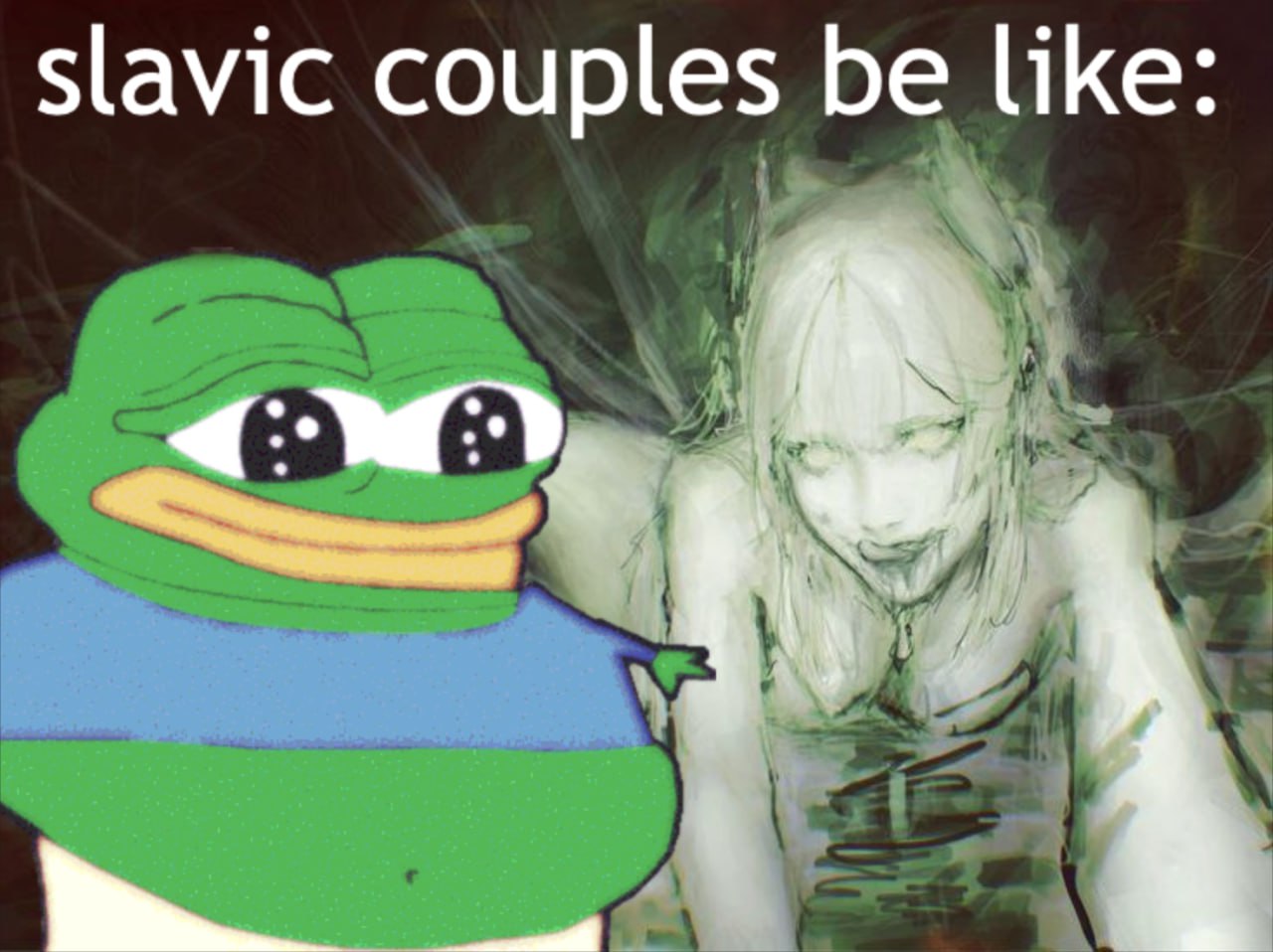 slavic couples be like: