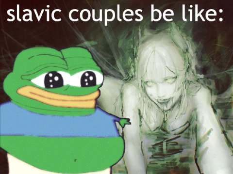 slavic couples be like: