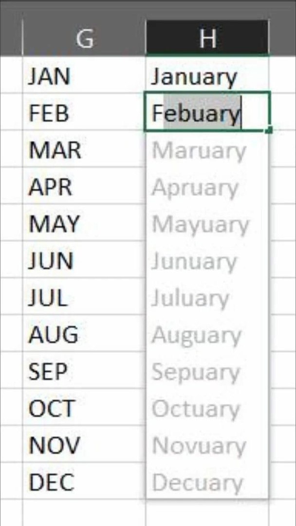 С JAN January FEB Febua MAR APR MAY JUN JUL AUG SEP OCT NOV DEC