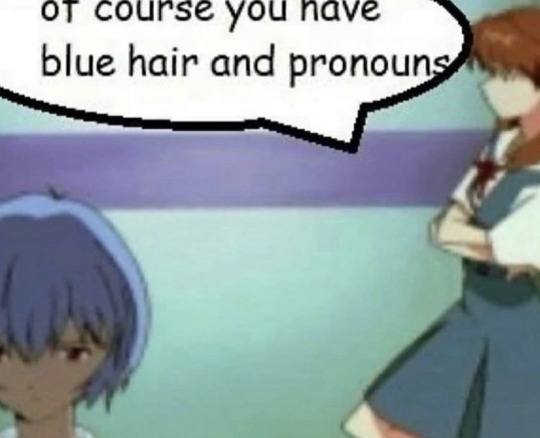 от сочге you пау blue hair and в 2