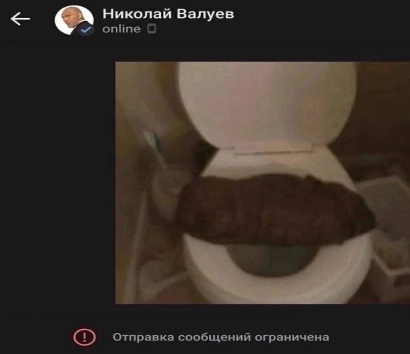 Николай Валуев online Отправка сообщений ограничена