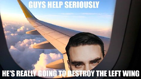 HE'S REA THE LEFT WING