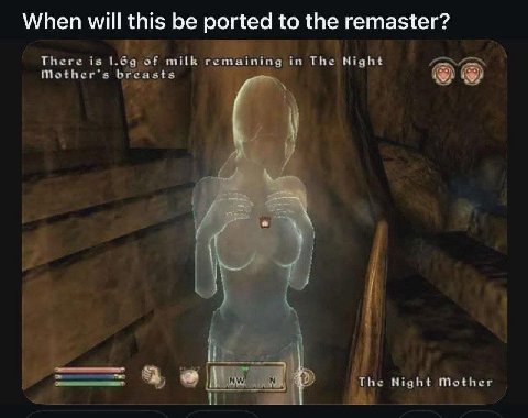 When will this be ported to the remaster? There is 1. of тик rem in The Night i 5 motner