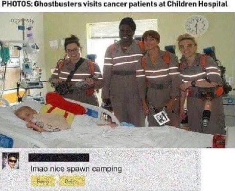 PHOTOS: Ghostbusters visits cancer patients at Children Hospital 1: nice spawn camping