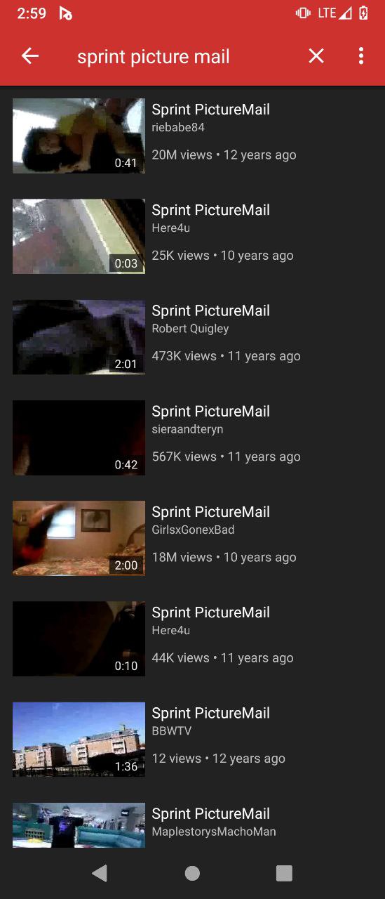 2:59 sprint picture mail 3 Sprint PictureMail riebabe84 7 iews 17 а 0:41 views 12 years ago Sprint PictureMail 2 Неге4и 25К views 10 years ago 0:03 Sprint PictureMail Robert Quigley 2.01 views 11 year