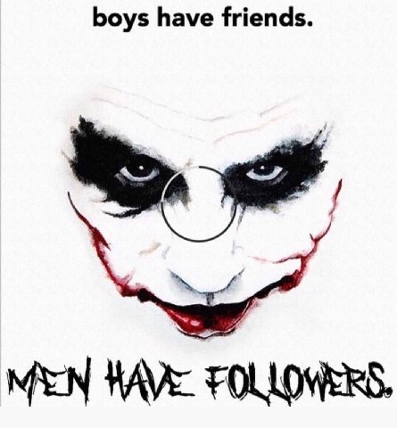 boys have friends. MEN