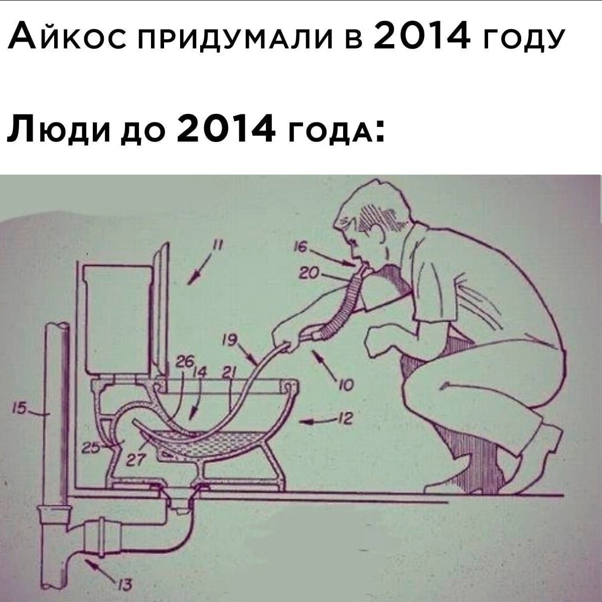 Айкос ПРИДУМАЛИ В 2014 году Люди до 2014