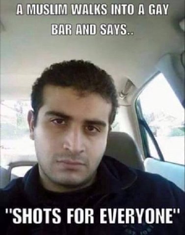 А MUSLIM WALKS INTO А САУ BAR AND FOR